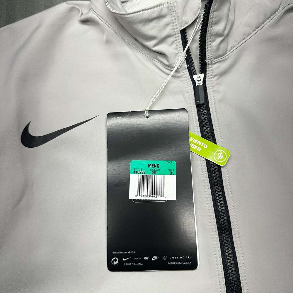 NWT Nike Golf Safeway Invitational Stretch Windwear Half-Zip Jacket Men's XL - Picture 4 of 11